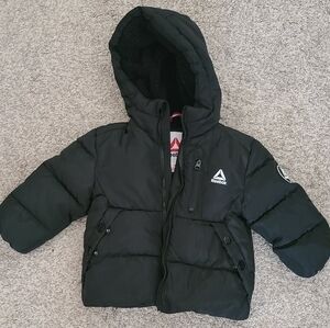 Toddler Boys Reebok Puffer Coat
